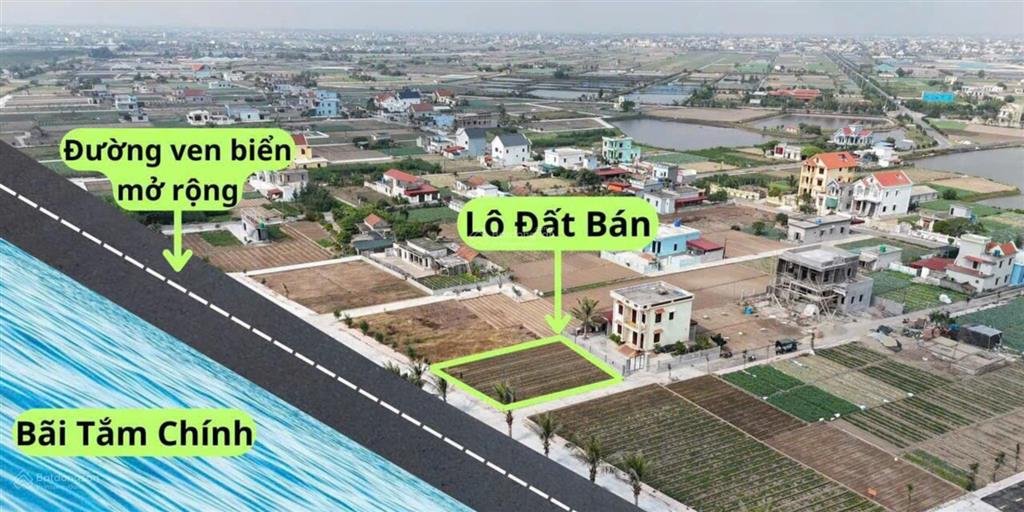Hơn 11 triệu đất nền mặt biển quất lâm, giao phong, nam định, đầu tư kinh doanh luôn, sổ đỏ lâu dài