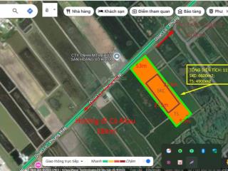 Sang nhượng 1,2ha đất skc mặt tiền quản lộ phụng hiệp, phước long, bạc liêu