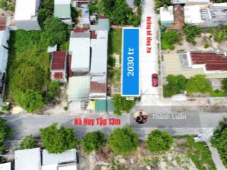 Chính chủ bán đất thổ cư 2 mặt tiền mặt phố hà huy tập  cam phúc bắc, đường nhựa 13m, gần ql1a