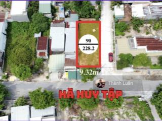 Bán đất thổ cư có 2 mặt tiền tại phố hà huy tập  cam phúc bắc, diện tích 228.2m2, giá tốt