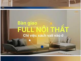 Bán căn hộ 2pn, 2wc giá 36 tr/m2 full nội thất tại ava center , chỉ thanh toán 186 triệu nhận nhà