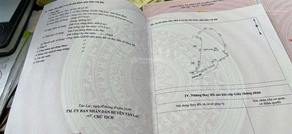Chính chủ gửi bán lô đất view cánh đồng đẹp, chỉ có nhỉnh 2xx tr