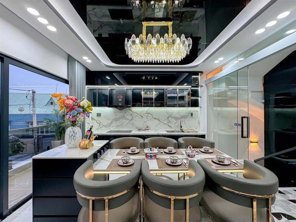 Siêu phẩm nhà xây mới hiện đại sang trọng cảm giác wow đường huỳnh thị đồng  nhà bè