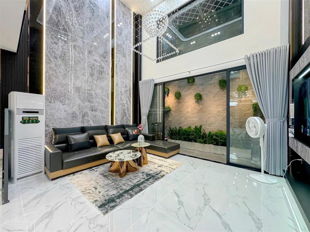 Siêu phẩm nhà xây mới hiện đại sang trọng cảm giác wow đường huỳnh thị đồng  nhà bè