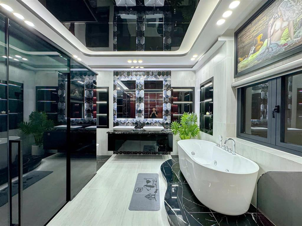 Siêu phẩm nhà xây mới hiện đại sang trọng cảm giác wow đường huỳnh thị đồng  nhà bè