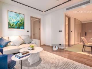 Bán căn hộ 1pn grand marina saigon (marriott) q1, tòa lake, 63m2. đã có sổ. full nội thất 5 sao