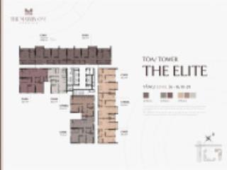 Bán căn hộ chung cư 4pn, 3wc giá tốt tại the matrix one premium, 139,1m2, view svd mỹ đình!