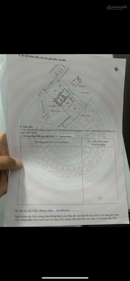 Bán căn biệt thự nghỉ dưỡng ngay gần thung lũng tình yêu