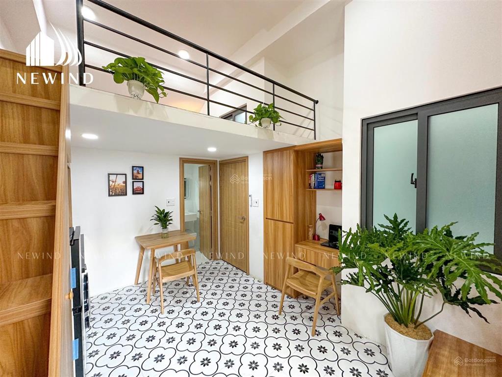 Thuê studio dạng gác, tách biệt không gian, gác cao, đầy đủ tiện nghi, trung tâm quận 7