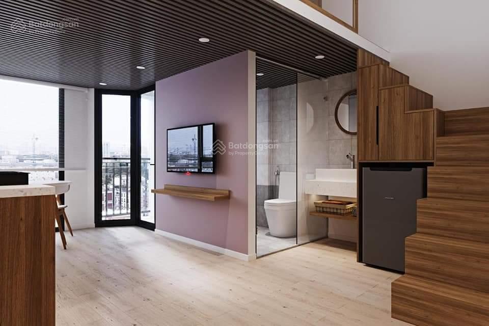 Thuê studio dạng gác, tách biệt không gian, gác cao, đầy đủ tiện nghi, trung tâm quận 7