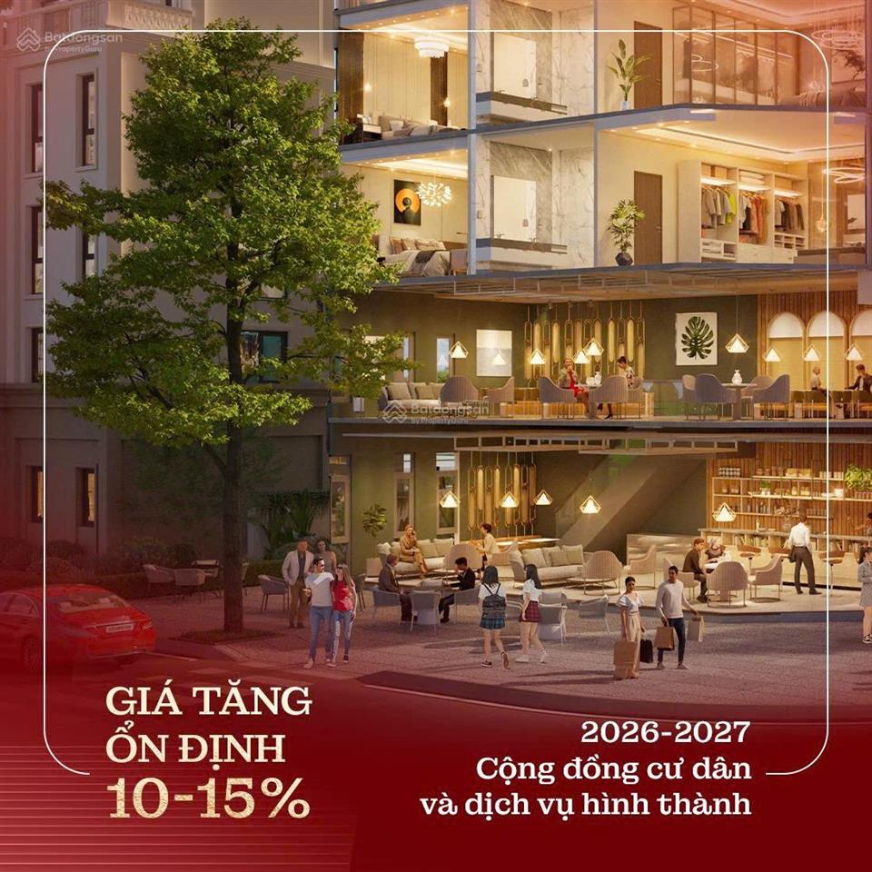 Bán căn shophouse 5 tầng la porta phúc thọ  chiết khấu 15%/ có bank hỗ trợ 70%  vay 0%