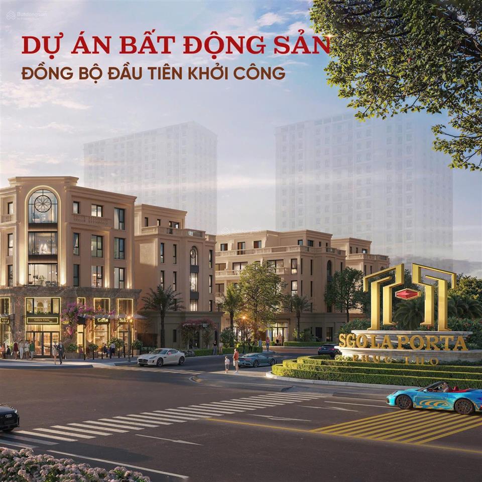 Bán căn shophouse 5 tầng la porta phúc thọ  chiết khấu 15%/ có bank hỗ trợ 70%  vay 0%