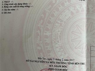 Bán đất kdc sao mai  đường số 1  phường 7  tp bến tre dt 99m2 giá 2,5 tỷ  cc 0983 001 ***