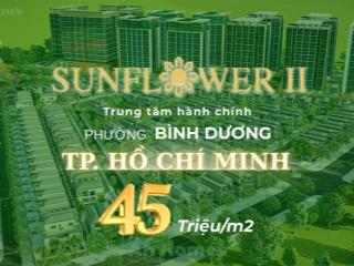 Bán biệt thự sunflower giá f0 cđt  ngay tthc hồ chí minh mới và nhà ga metro trung tâm