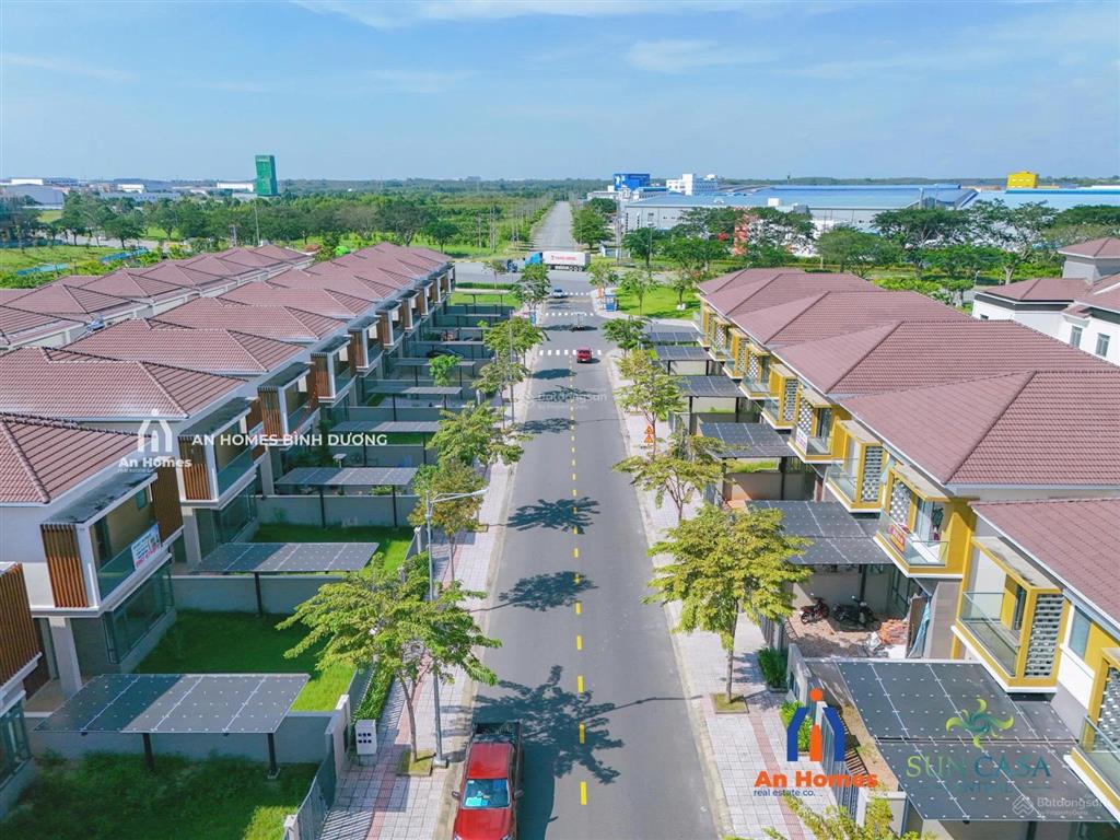 Bán biệt thự song lập sun casa central, đường dân chủ, trung tâm vsip 2 bình dương  30% nhận nhà