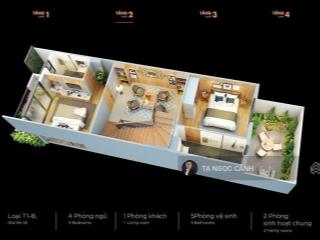 Bán nhà vinhomes thăng long 4 tầng 4 ngủ, giá 169 triệu/m2
