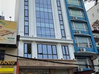Bán tòa văn phòng 603 lạc long quân, 250m2 x 9t x mt 8m, tầng hầm thang máy, 3 oto tránh