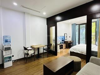 Căn hộ 1 ngủ 1 khách ban công view phố bùi thị xuân 48m2
