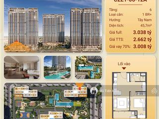 Quỹ vip  căn 1n+ rẻ nhất masteri trinity square  ocean park 2