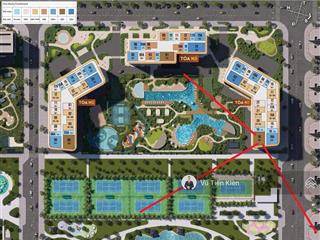 [quỹ vip][quỹ ngoại giao] căn 3n kính cong view nội khu, bắn pháo hoa ocean park 2