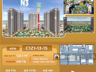 Biệt thự trên không  đẳng cấp thượng lưu  căn 4 ngủ tại masteri trinity square