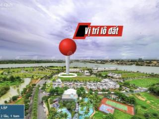 Bán lô đất biệt thự 120m2, 6.5 tỷ dự án đảo kim quy, cù lao tân vạn, biên hoà