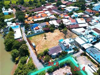 Đất phường tân vạn diện tích 900m2, 200m thổ cư 2 mặt tiền đường nhựa siêu đẹp vuông vức, view sông