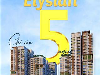 Booking dự án elysian chủ đầu tư gamuda land, mở bán cuối tháng 7/2025