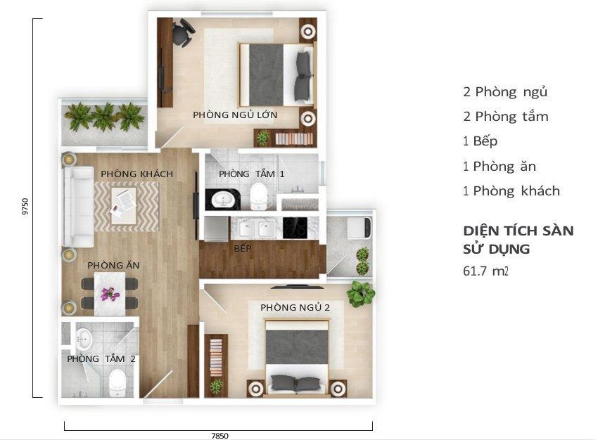 Bán chung cư central residence tại kđt gamuda city, giá bán và chính sách ưu đãi khủng