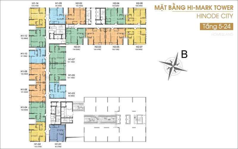 Bán căn hộ chung cư cao cấp hinode ck 20%, nhận nhà chỉ từ 1,5 tỷ.  0913 484 ***
