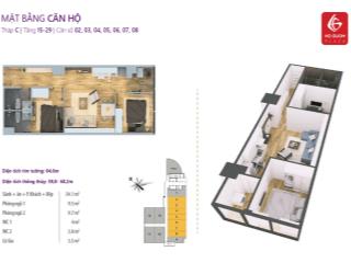 Chính chủ bán căn 65m ban công đn view hồ văn quán, 2 ngủ 2 vệ sinh, giá 3.5 tỷ full nội thất.