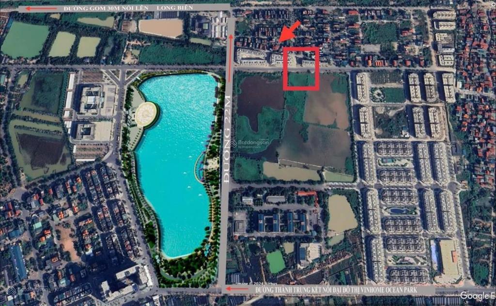 Bán nhà mặt phố 22m. lô góc 3 mặt tiền. ngay trung tâm gia lâm. dự án ngay tdc trâu quỳ