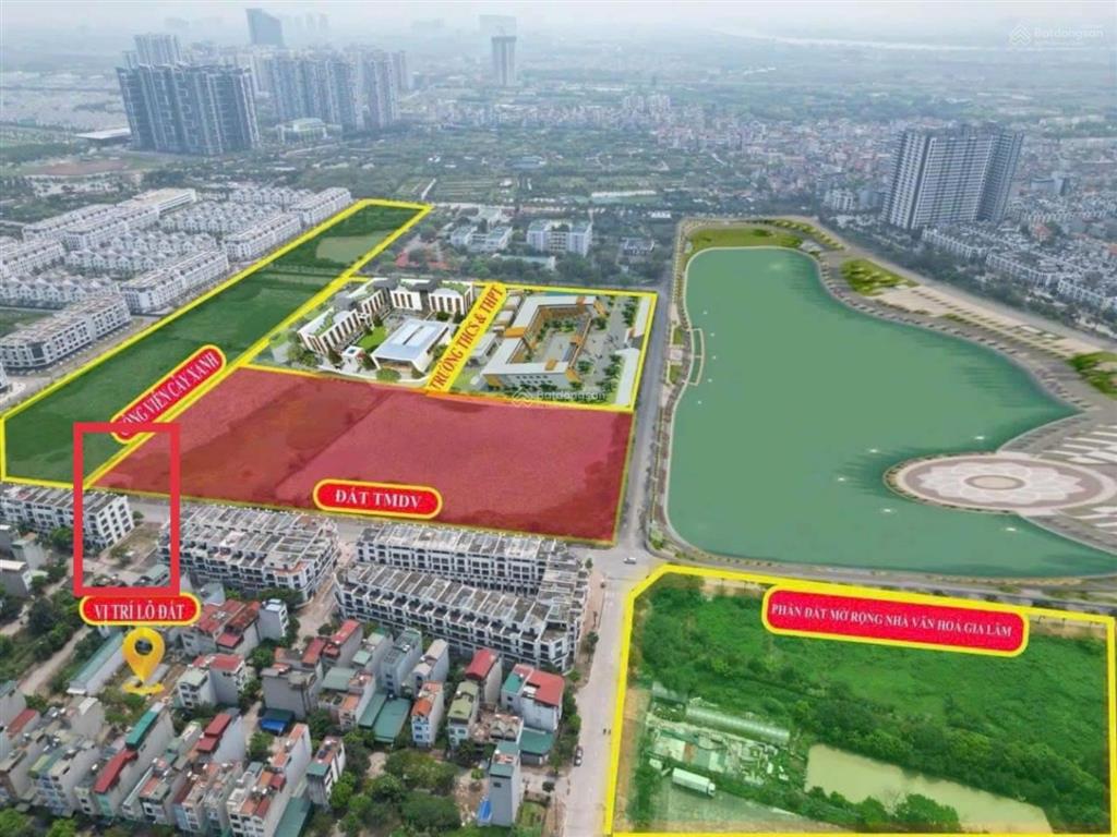 Bán nhà mặt phố 22m. lô góc 3 mặt tiền. ngay trung tâm gia lâm. dự án ngay tdc trâu quỳ