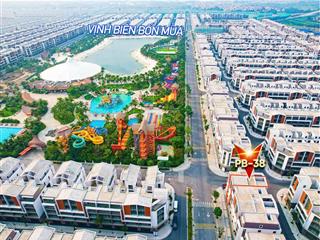 Bán căn shophouse phố biển 2 mặt đường, trục đường to 20m kế cận vịnh biển và mega grand world