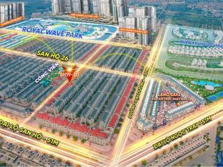 Shophouse căn xẻ khe 112m2 gần biển hồ, gần cụm chung cư masteri tiềm năng kinh doanh