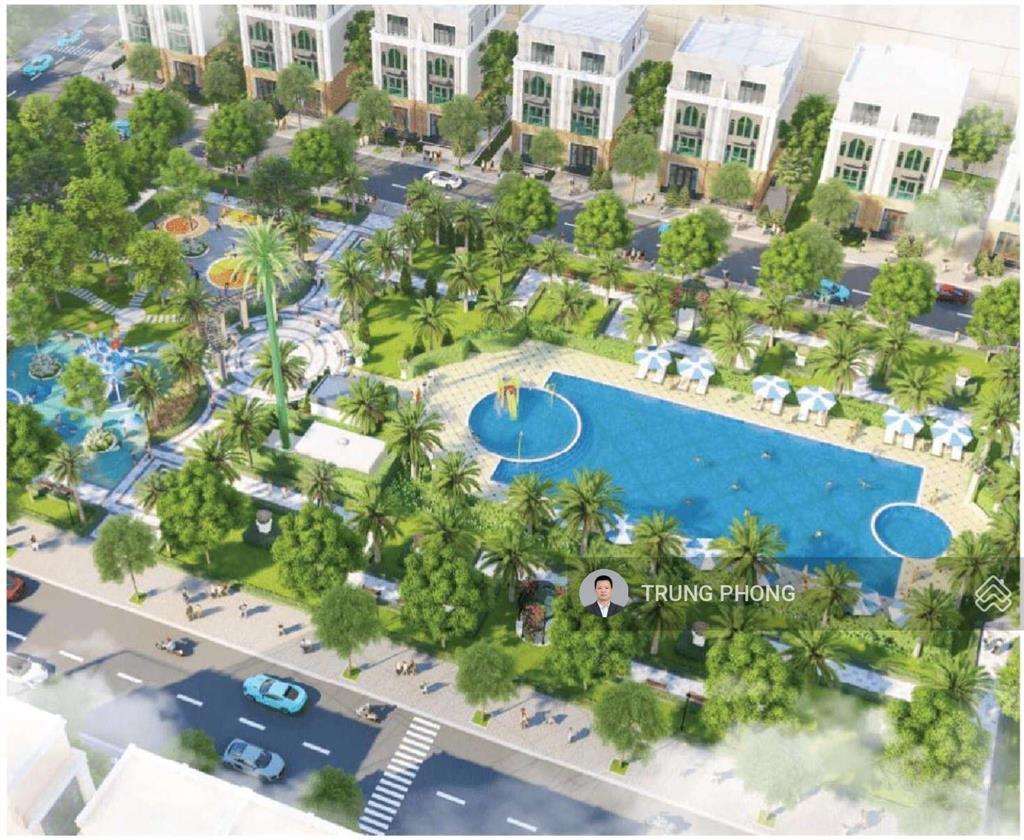 Bán lk 80m2 đường thông 17m ra công viên, gần trường học, tttm, giá 27 tỷ tốt nhất dự án