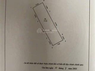 Cần bán đất lý sơn, 29,5 tỷ, 112m2, đẹp, nhiều tiện ích, q. long biên, hn