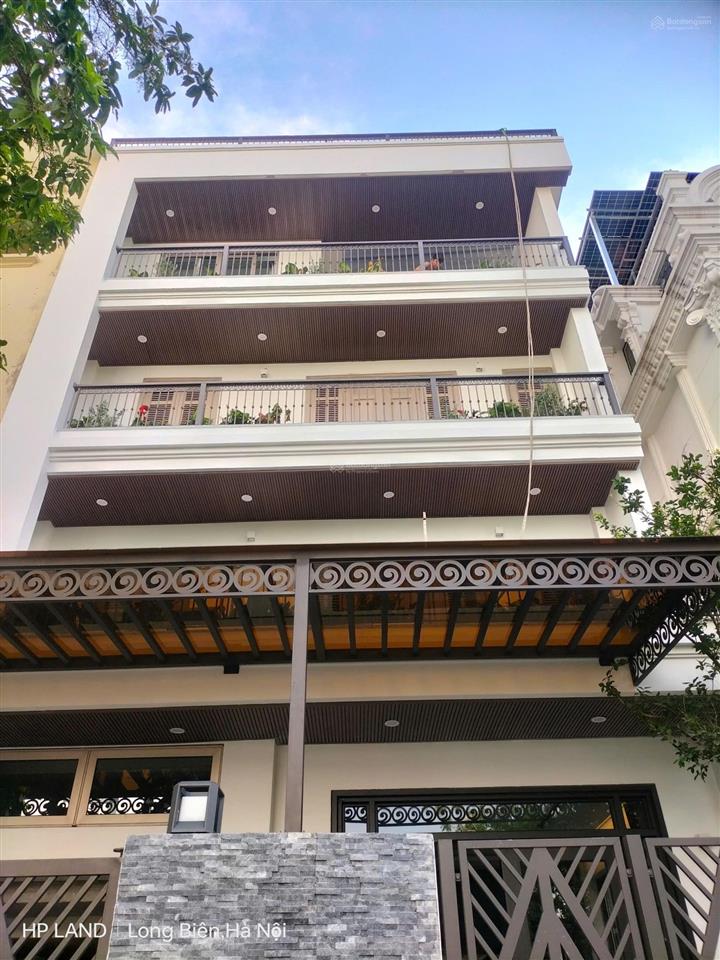 Bán biệt thự siêu đẹp view vườn hoa, 5 tầng, 499m2 sàn, đt việt hưng, p việt hưng, hà nội