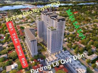 Bán chung cư cao cấp eden garden lê lợi tp thái bình dt 76m2 ban công đông nam trực tiếp pkd cđt