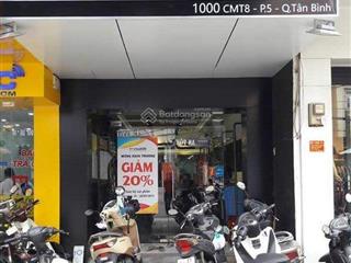 Chính chủ cho thuê mặt bằng số 1000 cmt8 p5 tân bình, 3.5m x 23m, vị trí đẹp, tiện kinh doanh.