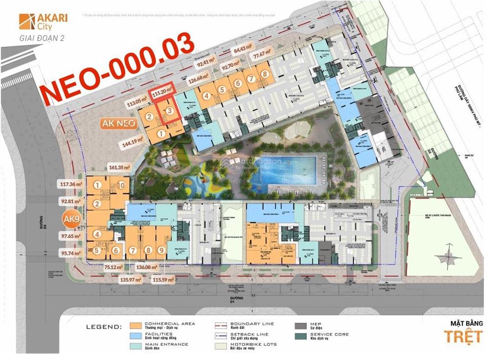 Bán shophouse 310,39m2 tại võ văn kiệt, bình tân, giá ưu đãi 20,081 tỷ vnd