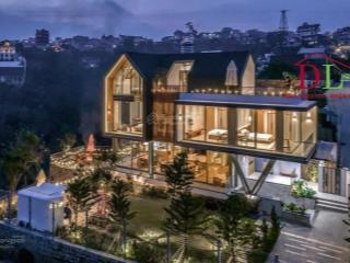 Siêu phẩm view! bán biệt thự sân vườn hoàng hoa thám, đà lạt view rừng thông không che chắn