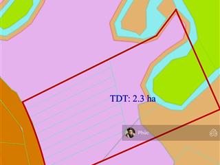 Mặt tiền tỉnh lộ 600a đã tách làm 9 sổ tổng 2.3ha
