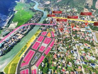 Bán lô góc view sông bôi, suất ngoại giao khu a kđt chi nê riverside, 1,5 tỷ, 108 m2, sẵn sổ đỏ