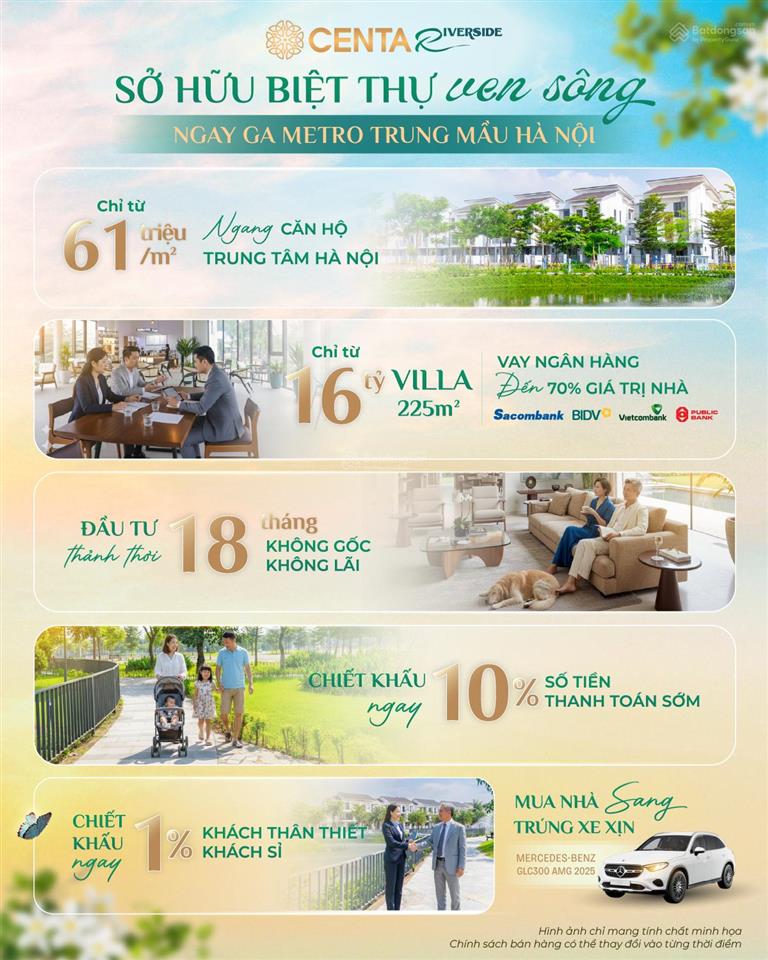 Duy nhất biệt thự giá cđt vốn gốc 30%. ân hạn gốc lãi 18 tháng