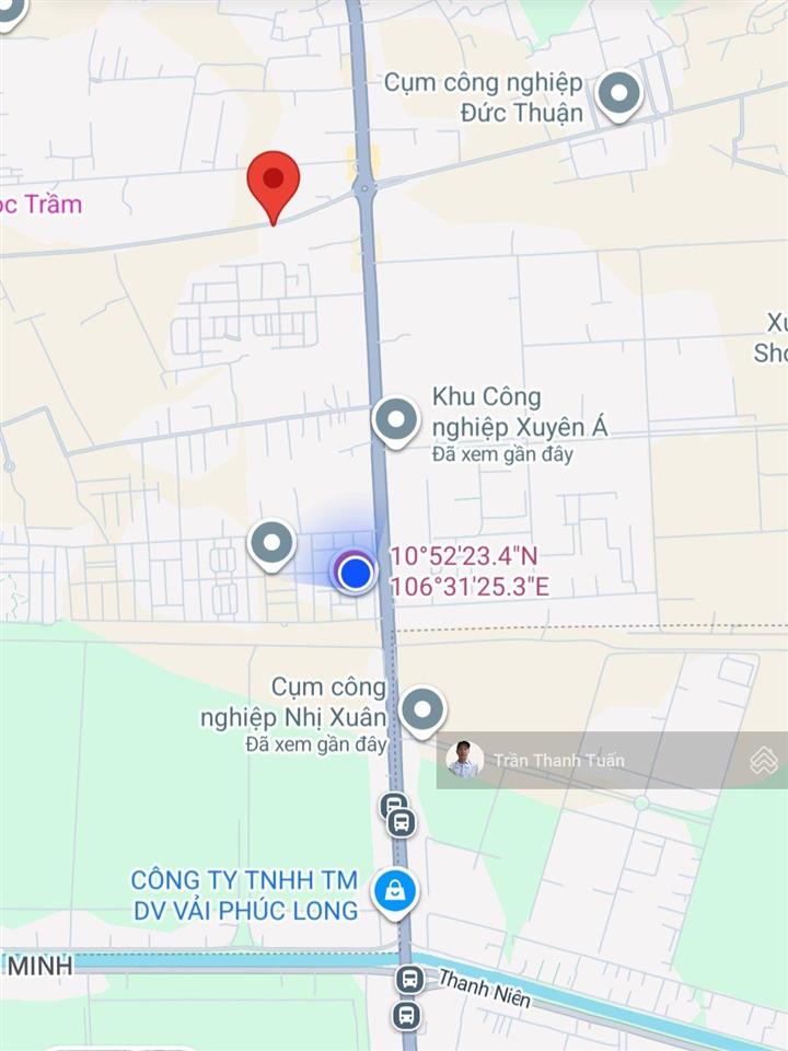 Mặt tiền kinh doanh 5x32 full thổ cư, sát bên tỉnh lộ 9. cách cầu lớn hóc môn 3km