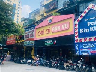 Cho thuê mặt bằng đoạn ăn uống phố giảng võ 2 tầng phố nhộn nhịp