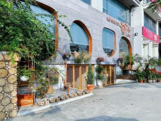 Cho thuê mặt bằng 250m2 mặt phố nguyễn cơ thạch, nam từ liêm 1 tầng mặt tiền 25m lô góc cafe nh
