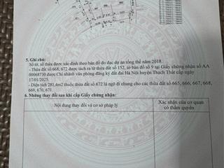 Bán đất tại xã lại thượng, thạch thất, hà nội, giá tốt 1,85 tỷ, 106m2