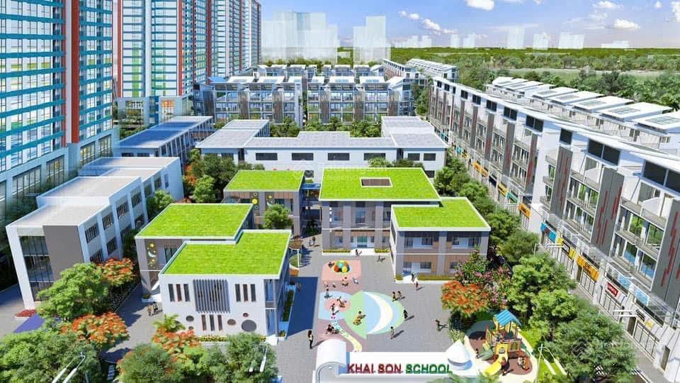 Bán gấp shophouse khai sơn, dt 90,2m2, mt 6 m, một dãy ra hồ 22ha giá 24,8 tỷ có tl nhẹ